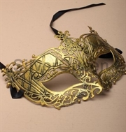 Guld udklædnings maske